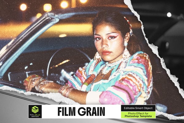 Film Grain Photo Effect