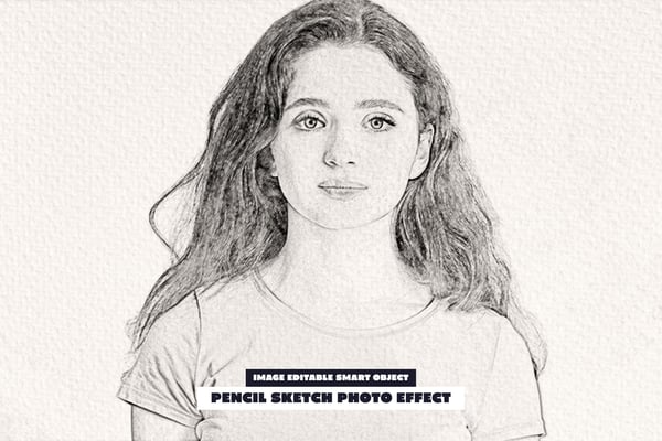 Pencil Sketch Photo Effect