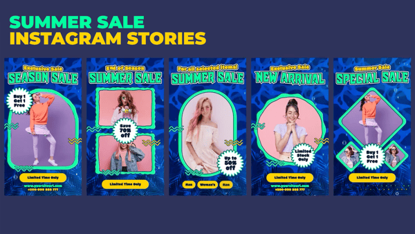 Summer Sale Instagram Stories
