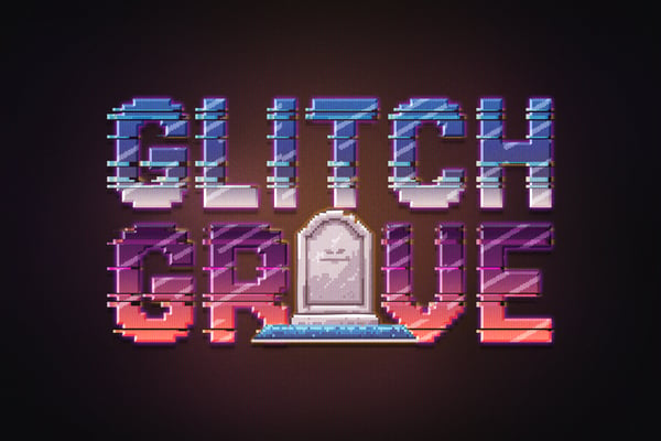 Arcade Horror Game Text Effect