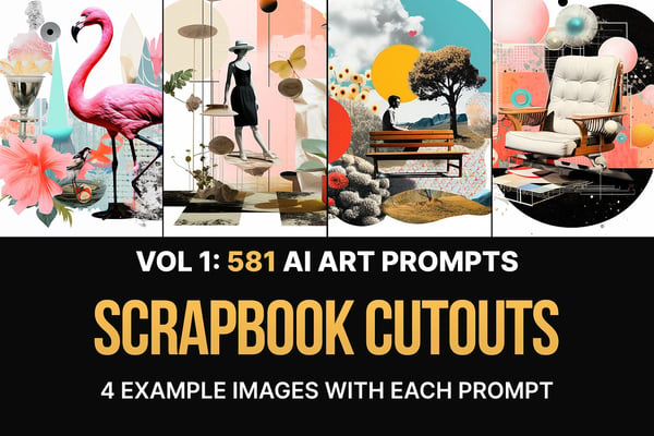 581 MJ Scrapbook Cutout Prompts
