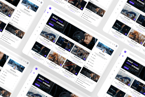 Fitness Dashboard UI Kit