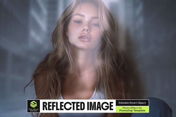 Reflected Image Photo Effect