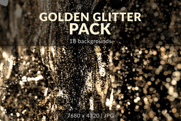 Golden Glitter Pack