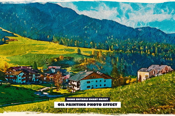 Oil Painting Photo Effect