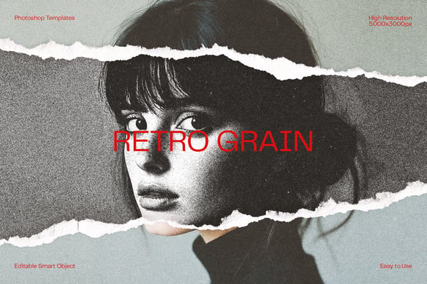 Retro Grain Photo Effect