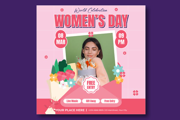 Womens Day Socials Media