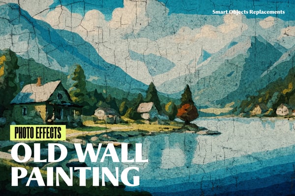 Old Wall Painting Photo Effect