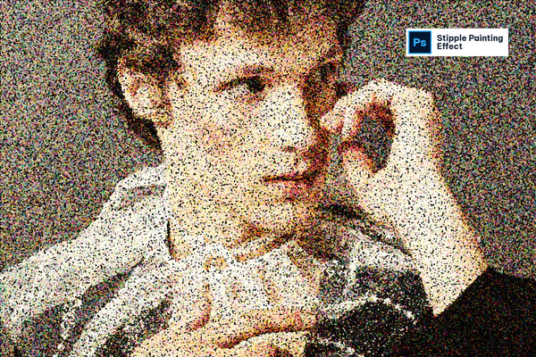Stipple Painting Effect
