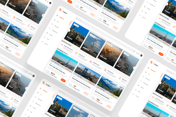 Travel Dashboard UI Kit