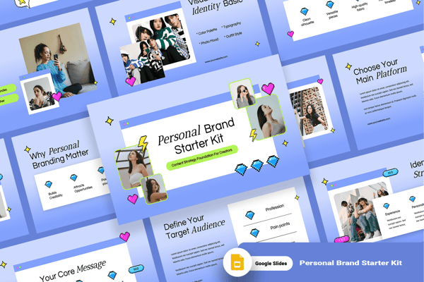 Personal Brand Starter Kit - Google Slides