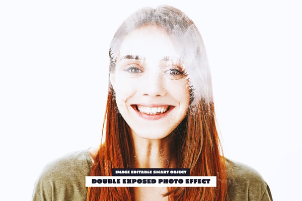 Double Exposed Photo Effect