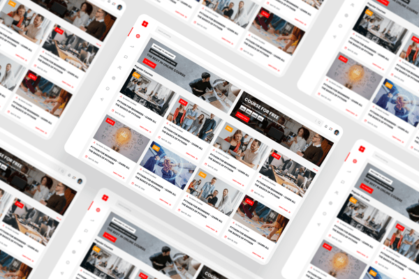 Course Dashboard UI Kit