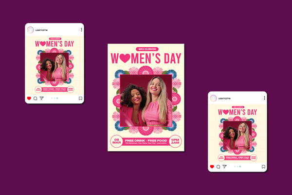 Womans Day Flyer
