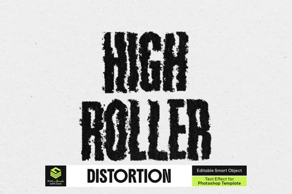Distortion Text Effect