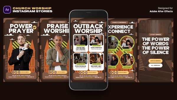 Church Worship Instagram Stories