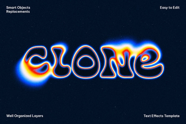 Blurred Text Effect
