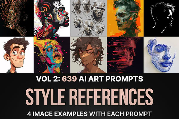 639 Style Reference Prompts: Vol 2