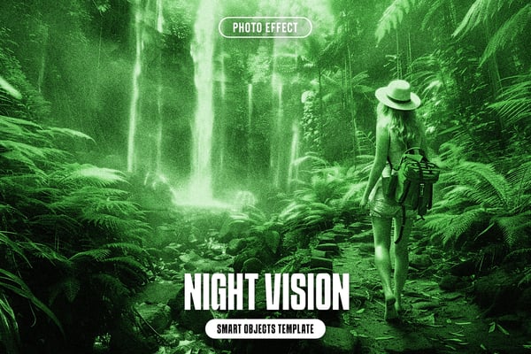 Night Vision Photo Effect