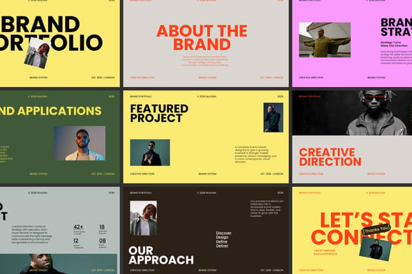 Nuvora- Brand Portfolio Keynote