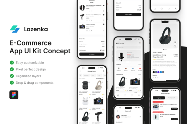 Lazenka - E-Commerce  App UI Kit