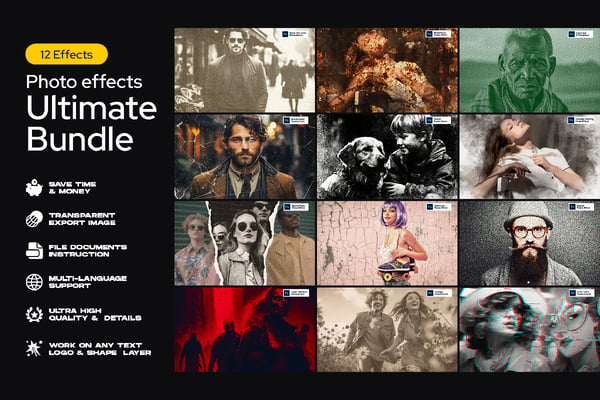 Free 12 Photo Effect Ultimate Bundle