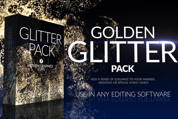 Golden Glitter Pack