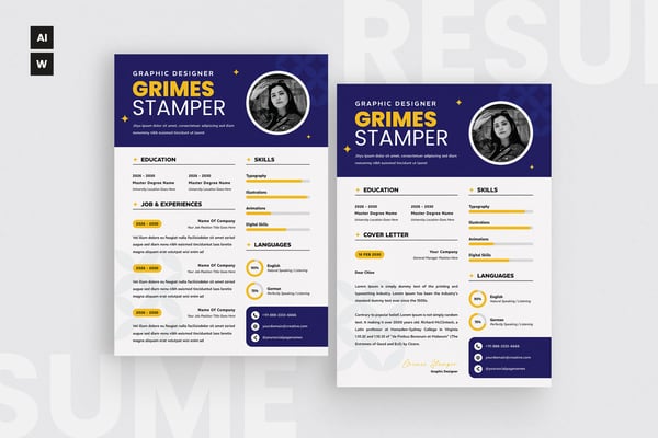 Modern Resume CV