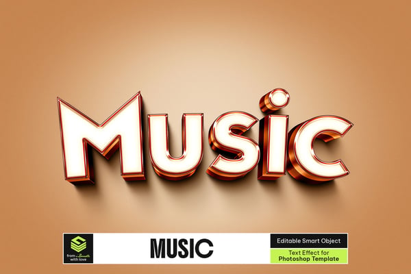 Music Text Effect