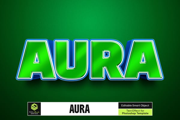 Aura Text Effect