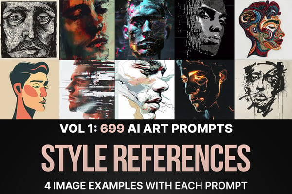 699 Prompts for Style References