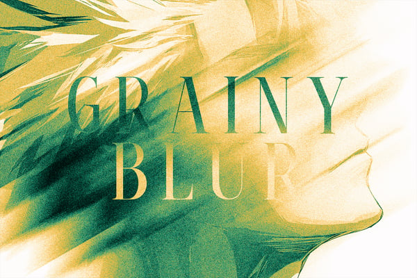 Grainy Blur Photo Effect