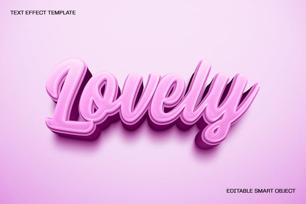 Lovely Text Effect