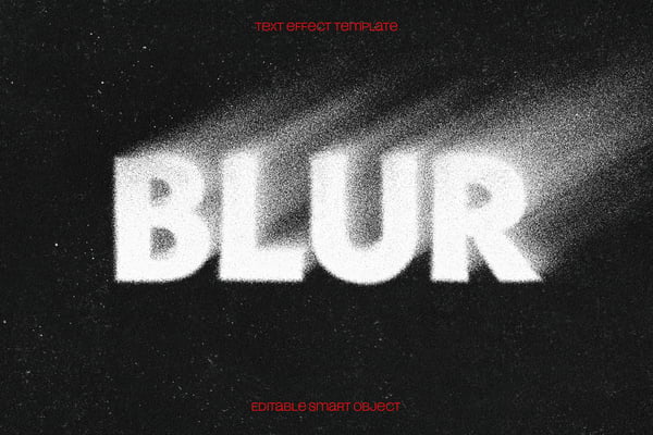 Dissolving Grainy Text Effect