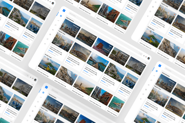Travel Dashboard UI Kit