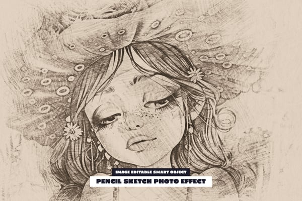 Pencil Sketch Photo Effect