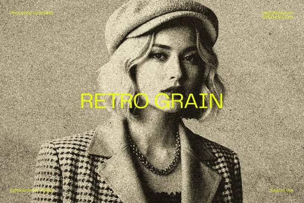 Retro Grain Photo Effect