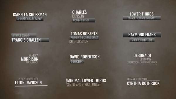 Lower Thirds Animation in Da Vinci Resolve.
