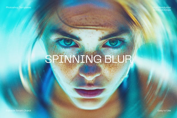 Spinning Blur Photo Effect