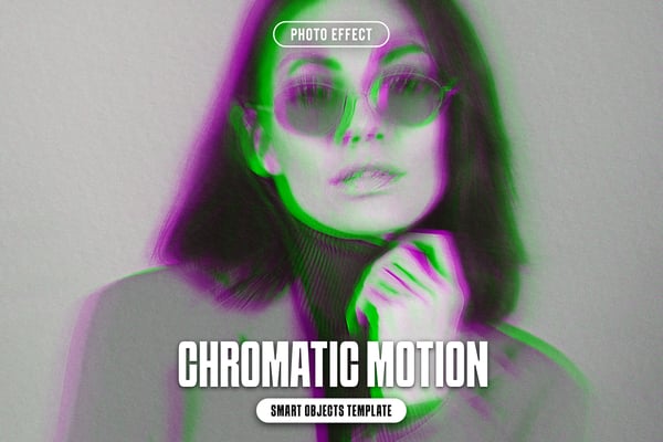 Chromatic Motion Photo Effect