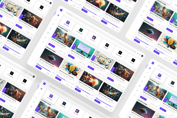 Course Online Dashboard UI Kit
