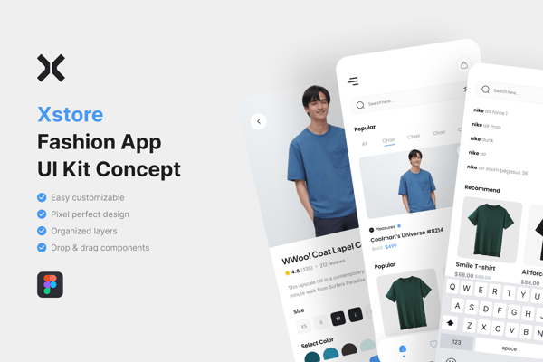 Xstore_Fashion App UI Kit