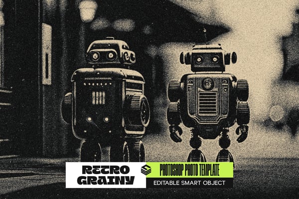Retro Grainy Photo Effect