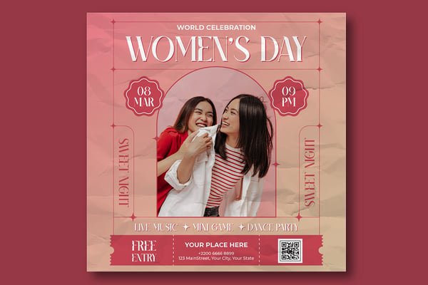 Womens Day Socials Media