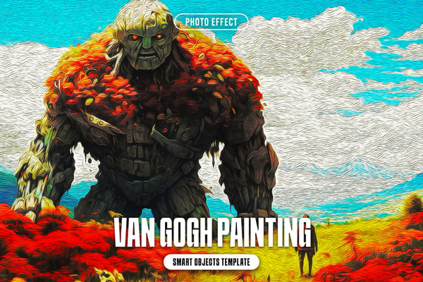 Van Gogh Painting Photo Effect
