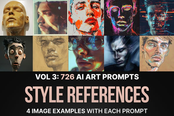 726 Style Reference Prompts: Vol 3