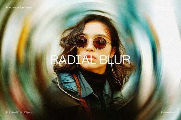 Radial Blur Photo Effect