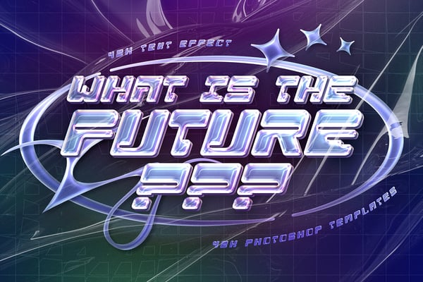 Y2k Text Effect