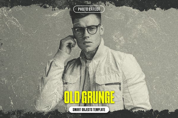Old Grunge Photo Effect