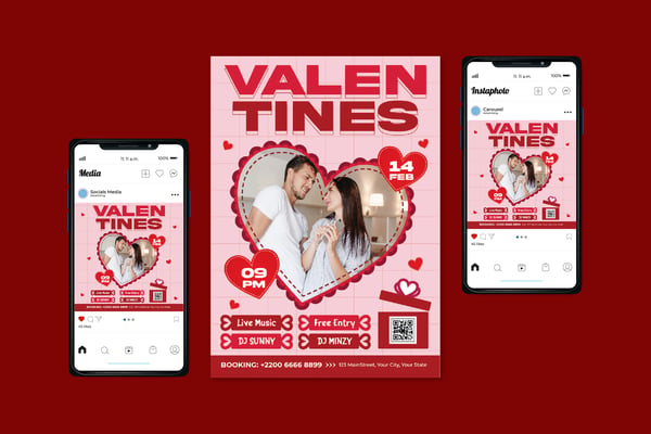 Valentines Party Flyer